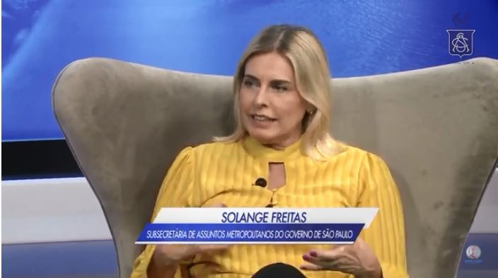 Solange Freitas, subsecretária de assuntos metropolitanos da Agência Metropolitana da Baixada Santista (Agem), 18/01/2022