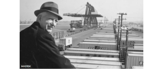 INFRAESTRUTURA: Malcolm McLean, o visionário que inventou os contêineres para navios e revolucionou o comércio global