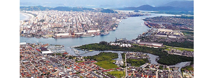 PORTO: Área do Porto de Santos é duplicada