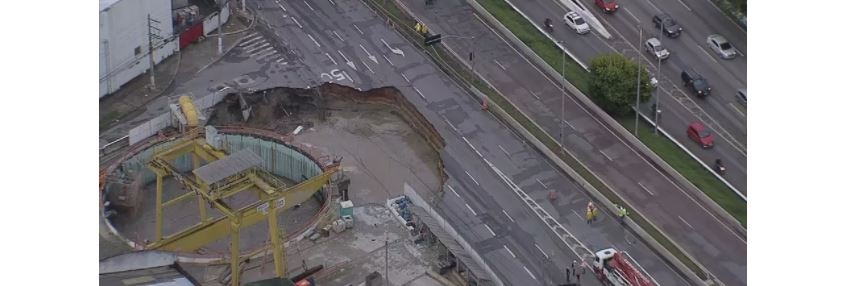 ATUALIDADES: Secretário diz que a previsão é liberar pista central da marginal Tietê em 10 dias