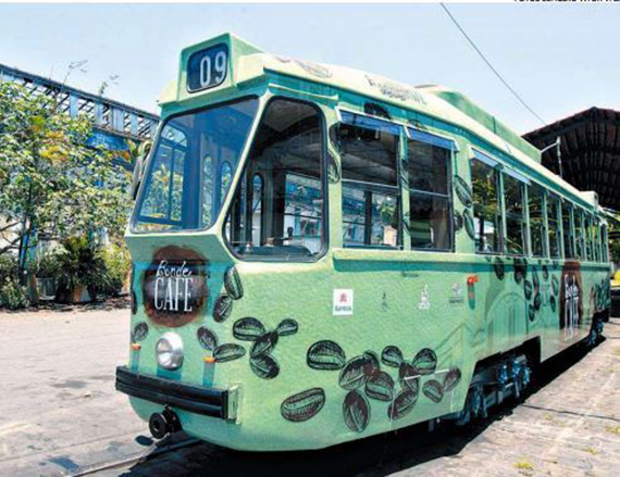 Café, história e tecnologia. É o bonde