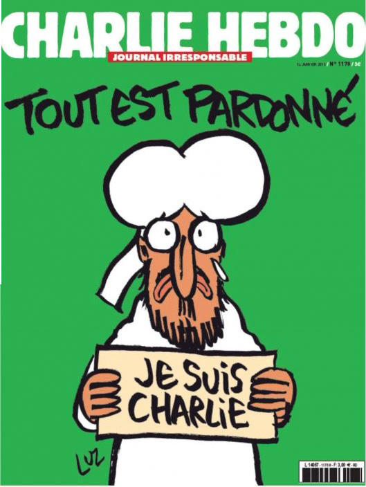 Próxima edição do 'Charlie Hebdo' terá 3 milhões de exemplares