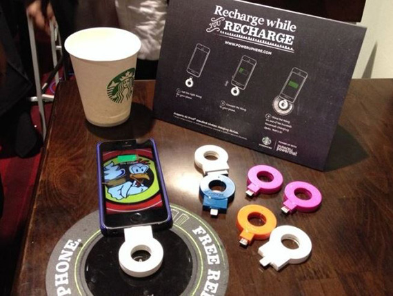 Starbucks lança carregadores wireless em lojas de Londres