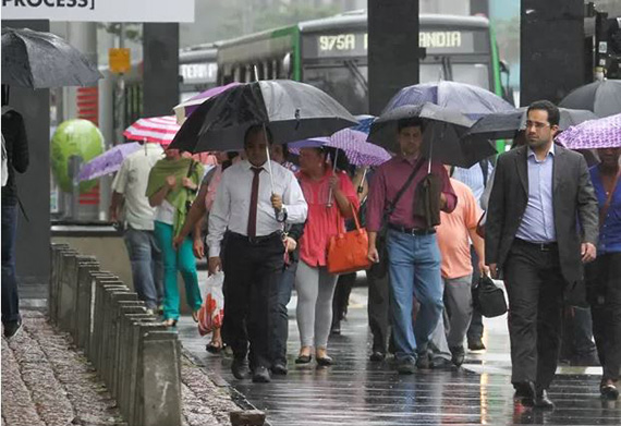 Após calor de 30ºC , temperatura cai para 19ºC nesta quinta-feira em SP