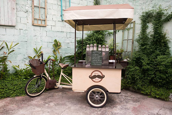 Café na bike é nova tendência entre empreendedores de São Paulo